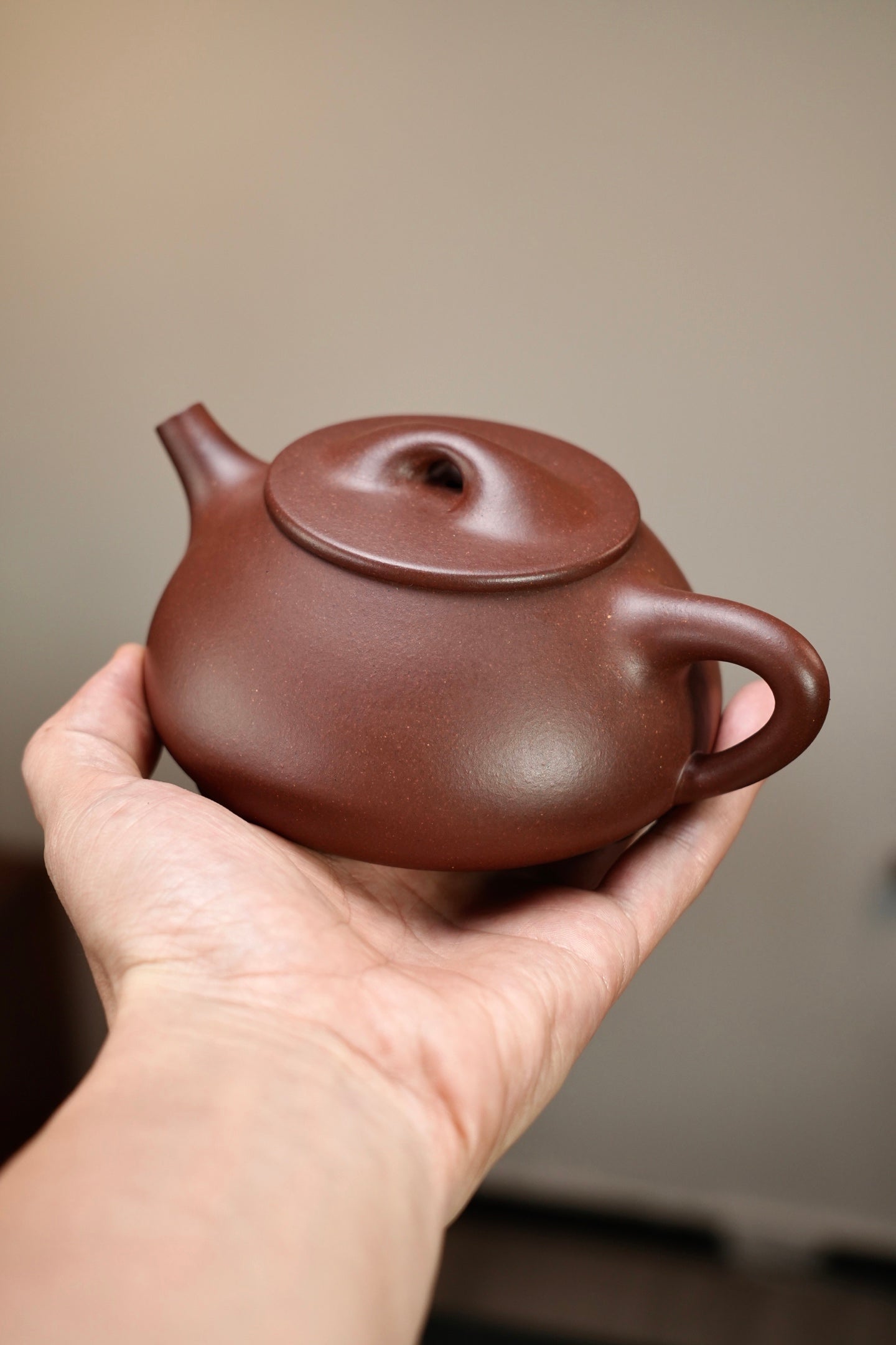 全手工【景舟石瓢】 原矿优质底槽清·370cc·内推孔