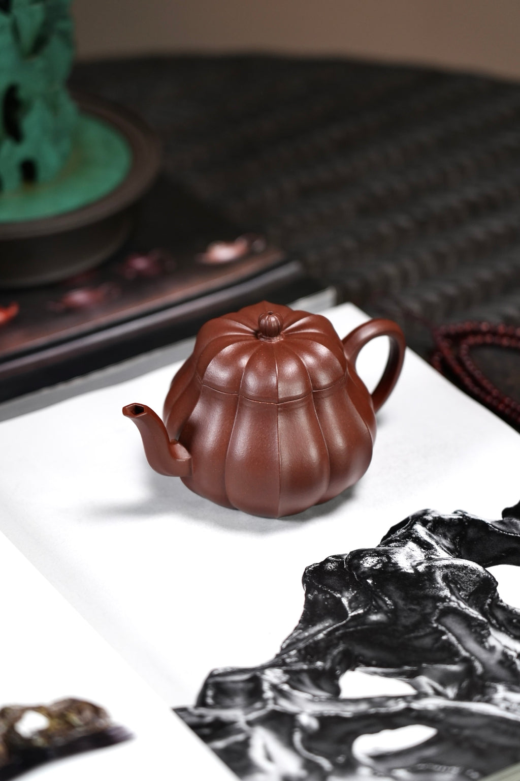 全手工·藏品👍【菱花君德】 原矿极品底槽清·200cc·内推孔