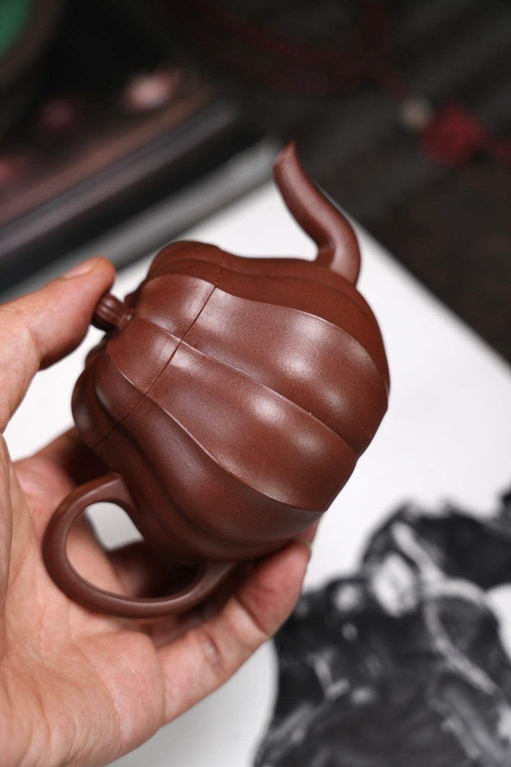 全手工·藏品👍【菱花君德】 原矿极品底槽清·200cc·内推孔