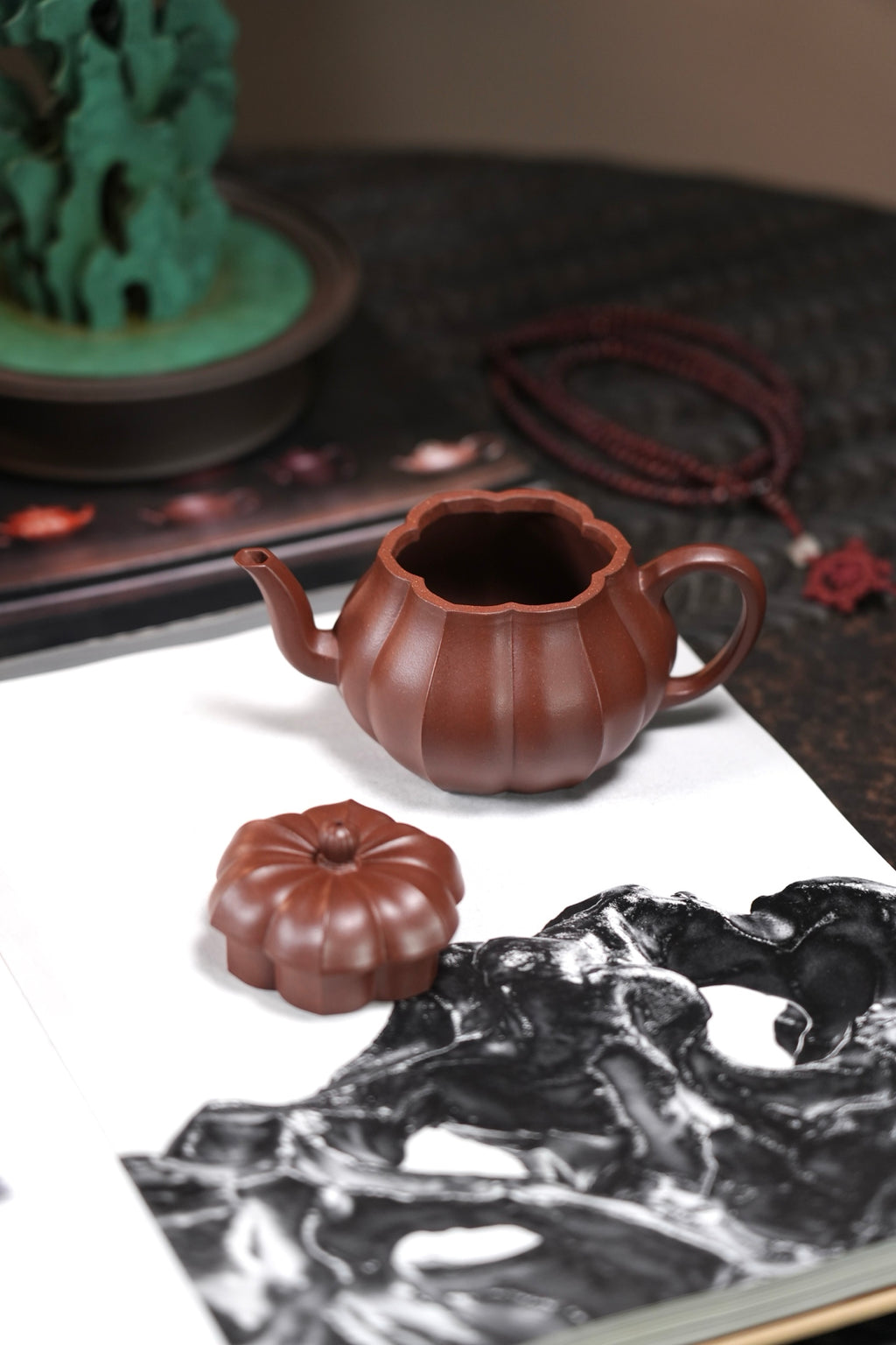 全手工·藏品👍【菱花君德】 原矿极品底槽清·200cc·内推孔