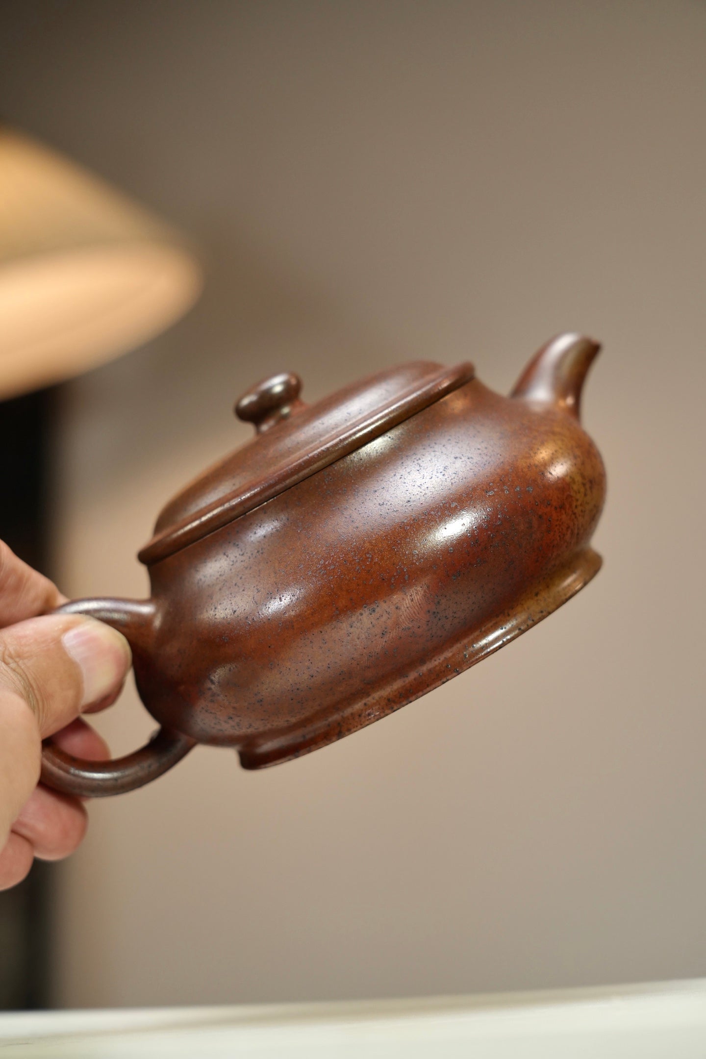 【明炉·实用器】 原矿极品紫泥（柴烧）·270cc·9孔