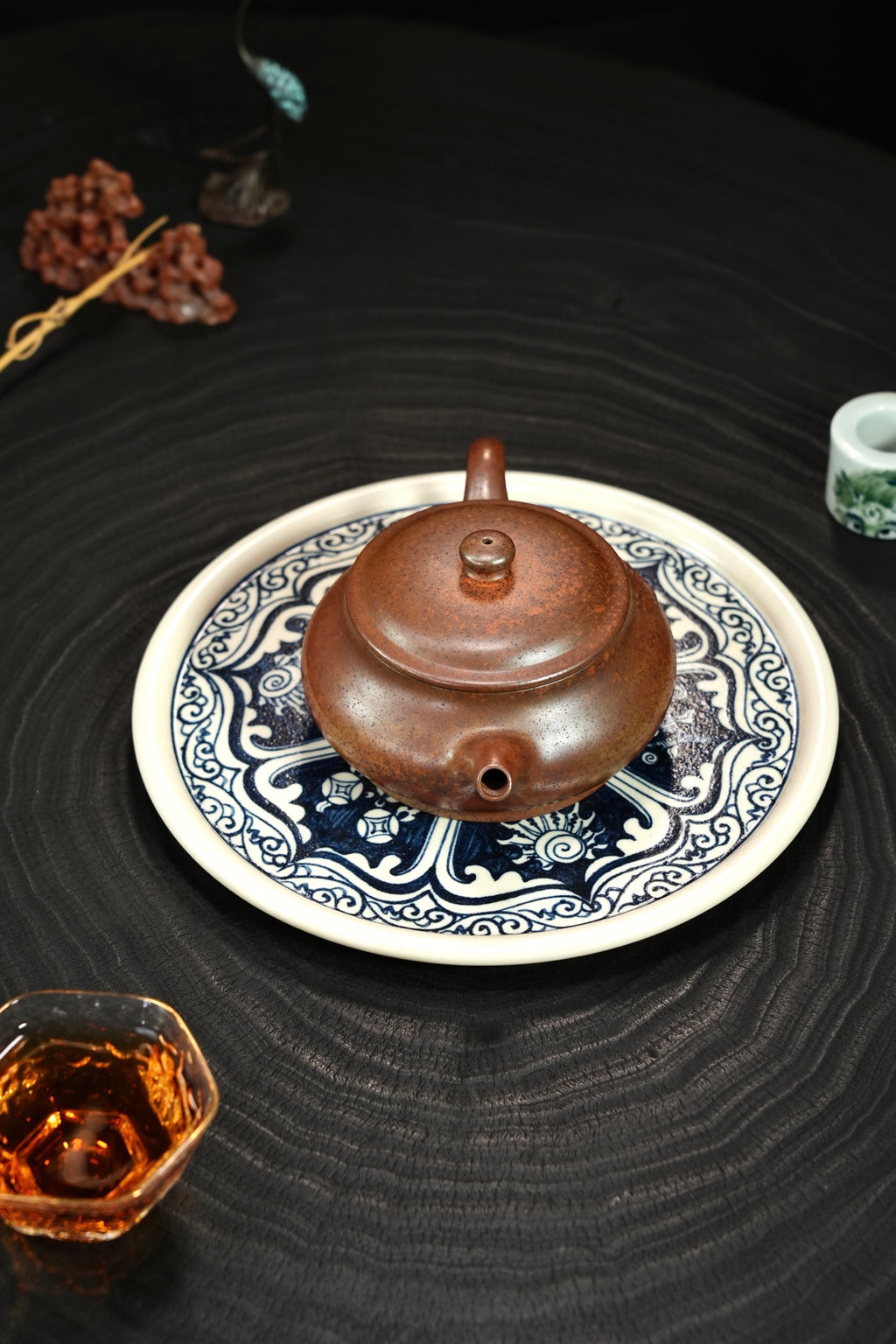 【明炉·实用器】 原矿极品紫泥（柴烧）·270cc·9孔
