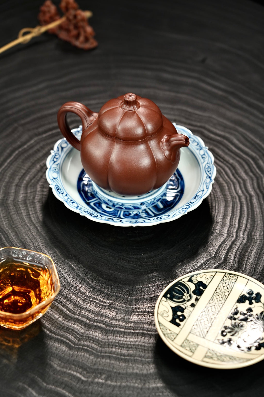全手工·藏品【筋纹匏瓜】 原矿极品底槽清·240cc·内推孔