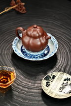 全手工·藏品【筋纹匏瓜】 原矿极品底槽清·240cc·内推孔