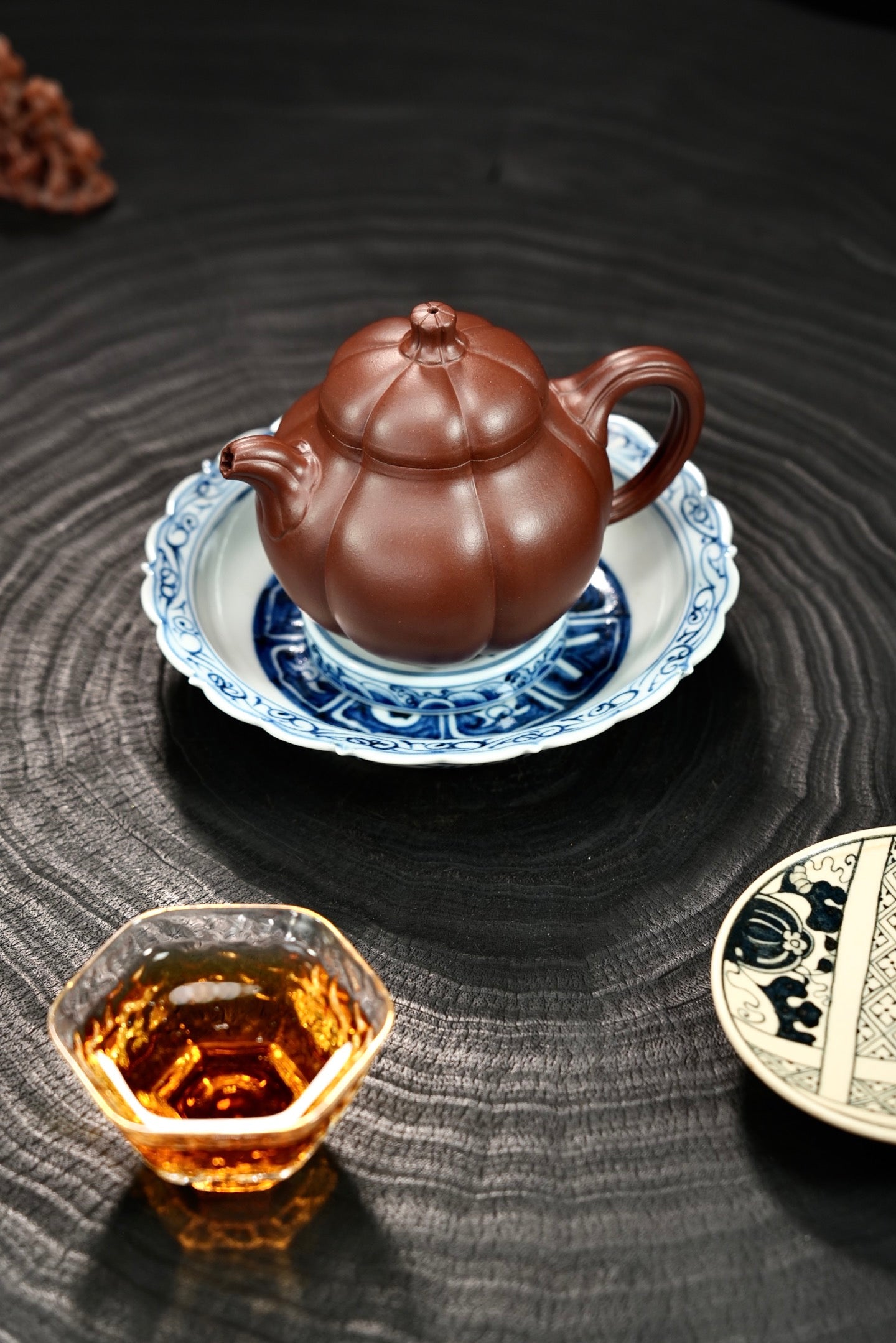 全手工·藏品【筋纹匏瓜】 原矿极品底槽清·240cc·内推孔