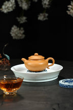 【小仿古·把玩款】 老宕口极品黄金段泥·110cc·内推孔