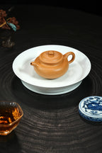 【小仿古·把玩款】 老宕口极品黄金段泥·110cc·内推孔
