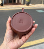 国工新品 【碧玉壶】套组🉐️ 泥料：极品文革紫料 容量 ：150cc 作者 ：袁连云 国家级工艺美术师