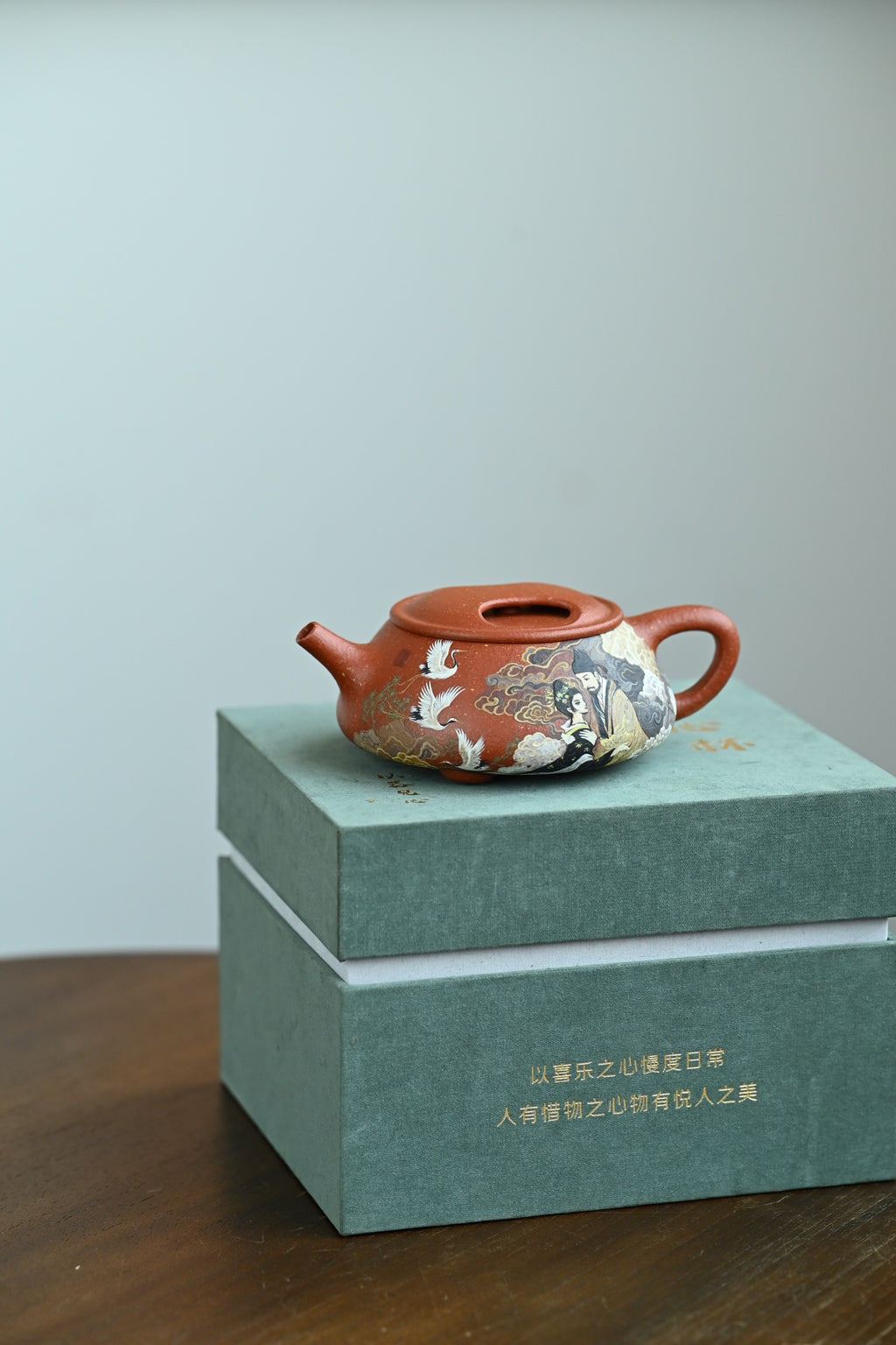 牛盖石瓢·全手工 容量160cc/原矿降坡泥