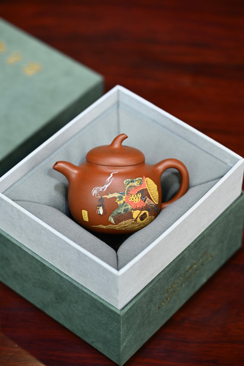 茄瓜·全手工 /容量160cc/原矿小红泥