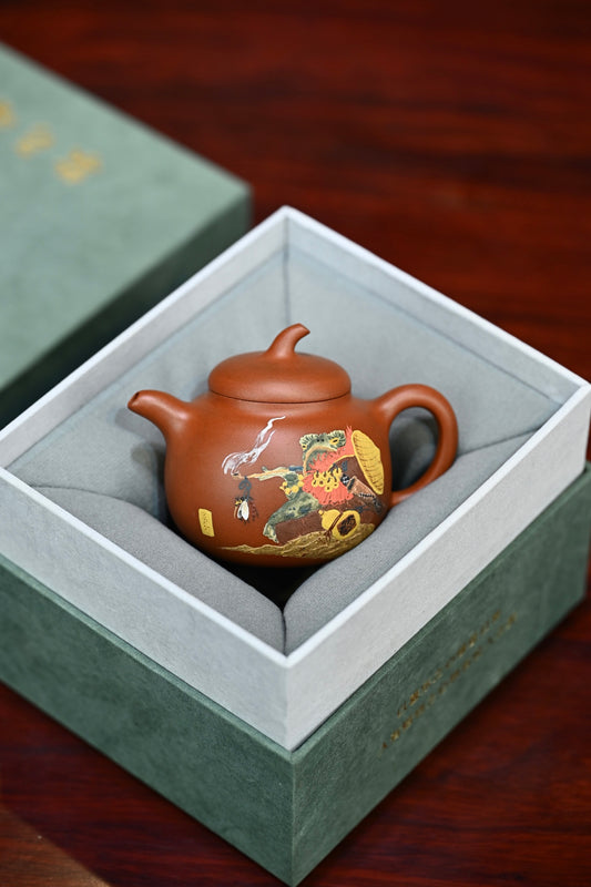 茄瓜·全手工 /容量160cc/原矿小红泥