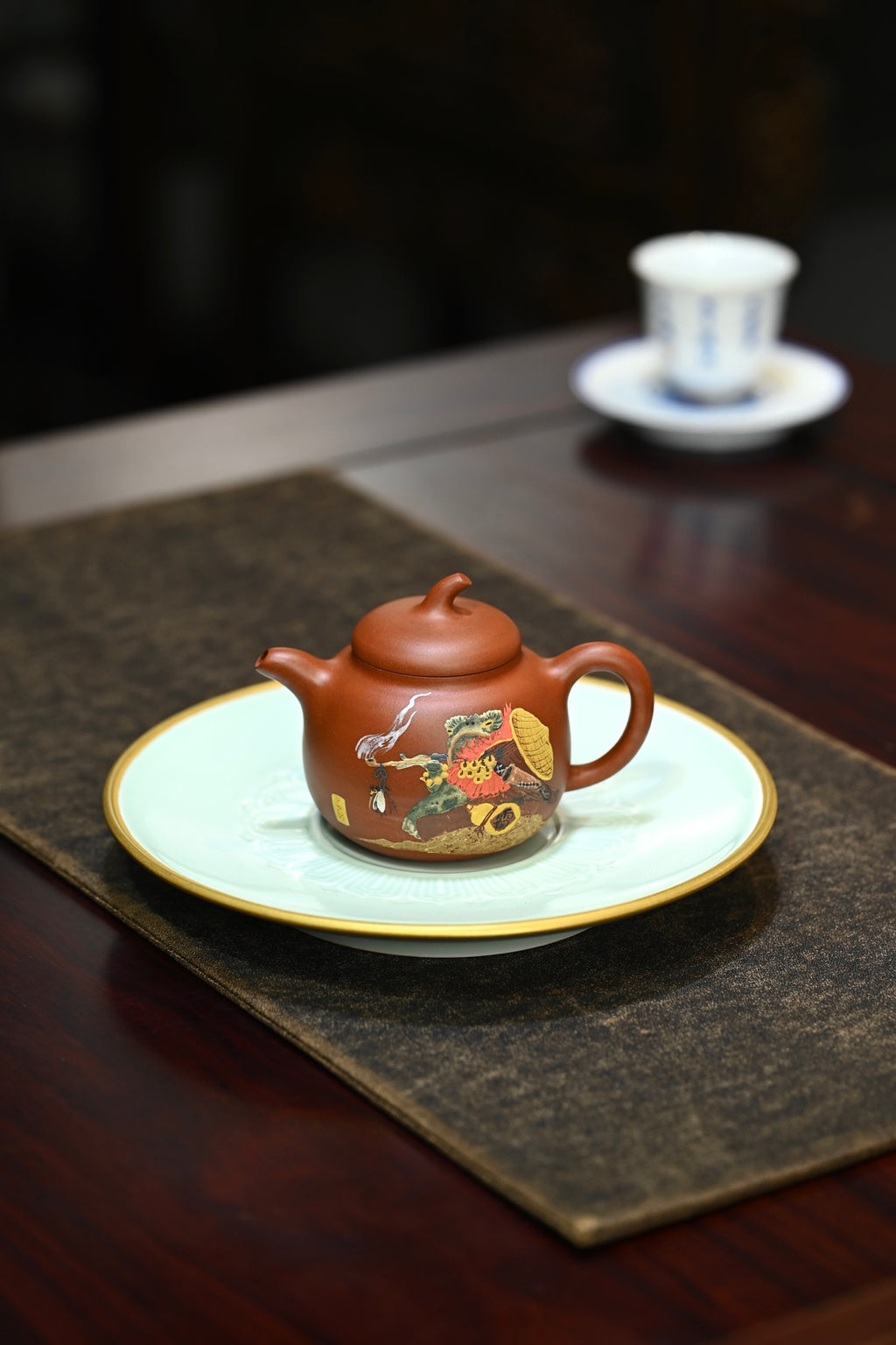 茄瓜·全手工 /容量160cc/原矿小红泥