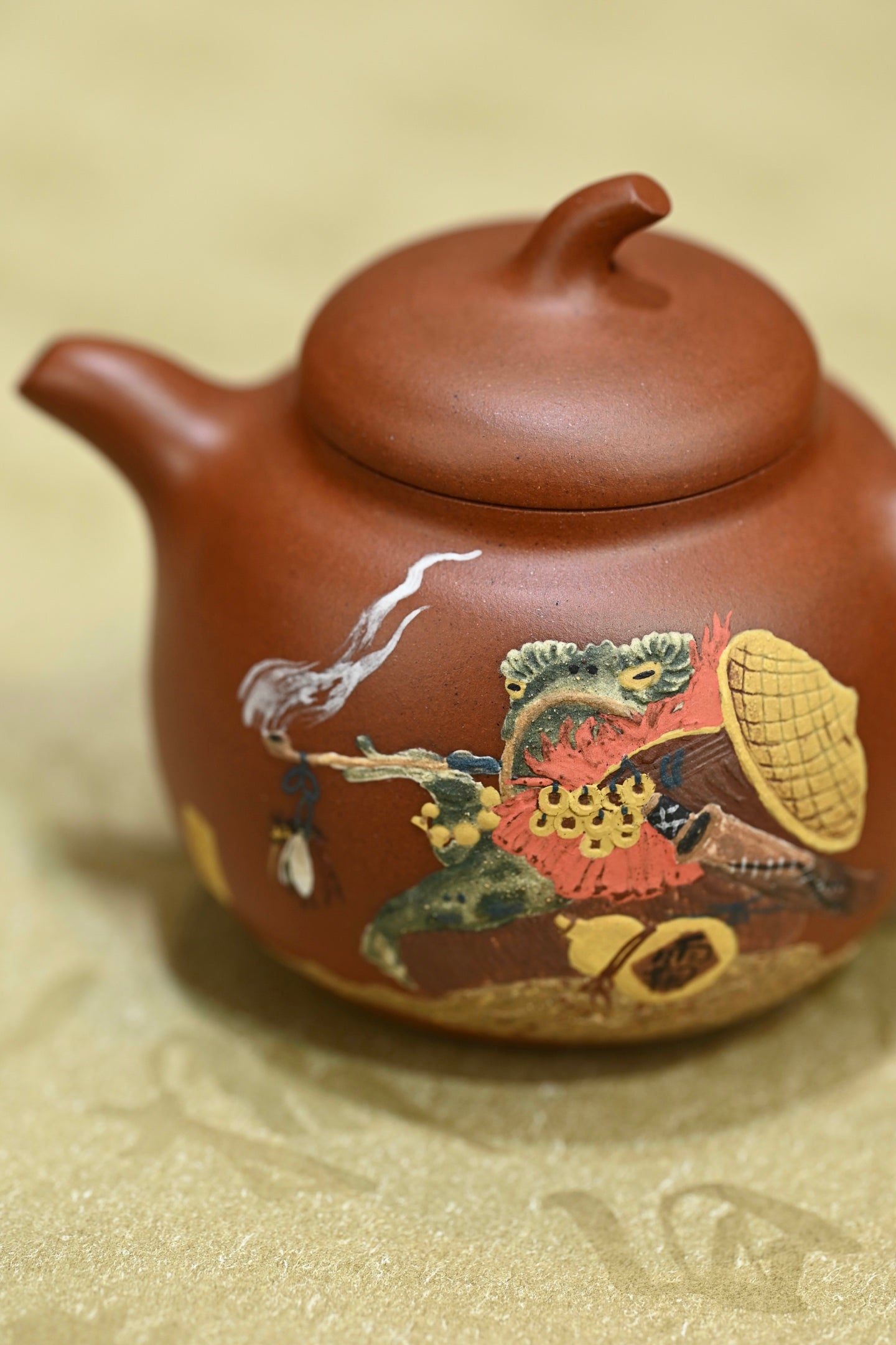 茄瓜·全手工 /容量160cc/原矿小红泥