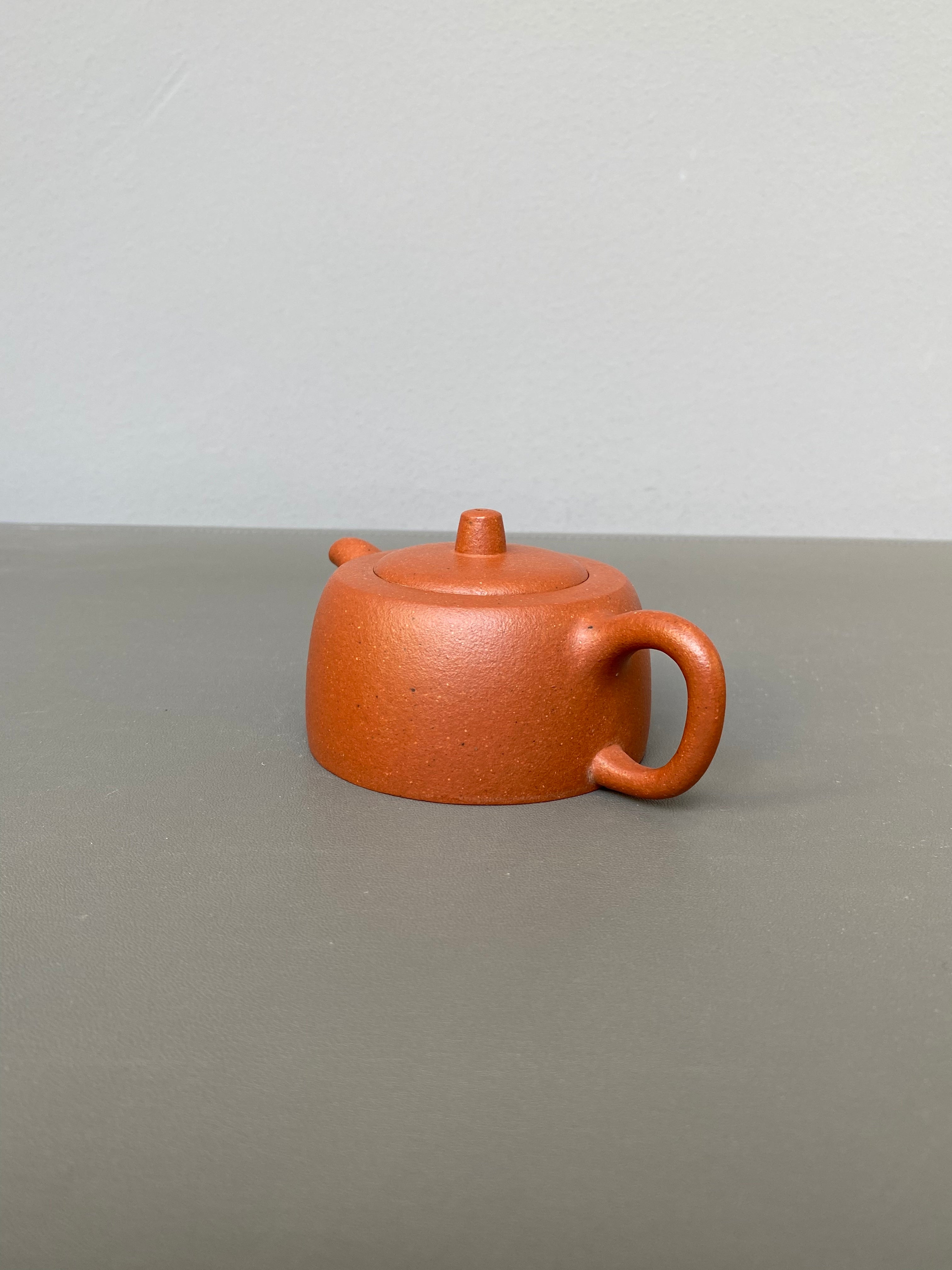 宜兴紫砂：原矿好工好料系列【井栏壶】珍藏精品佳作 原矿优质降坡泥·130cc ——紫砂艺术名家·刘艳