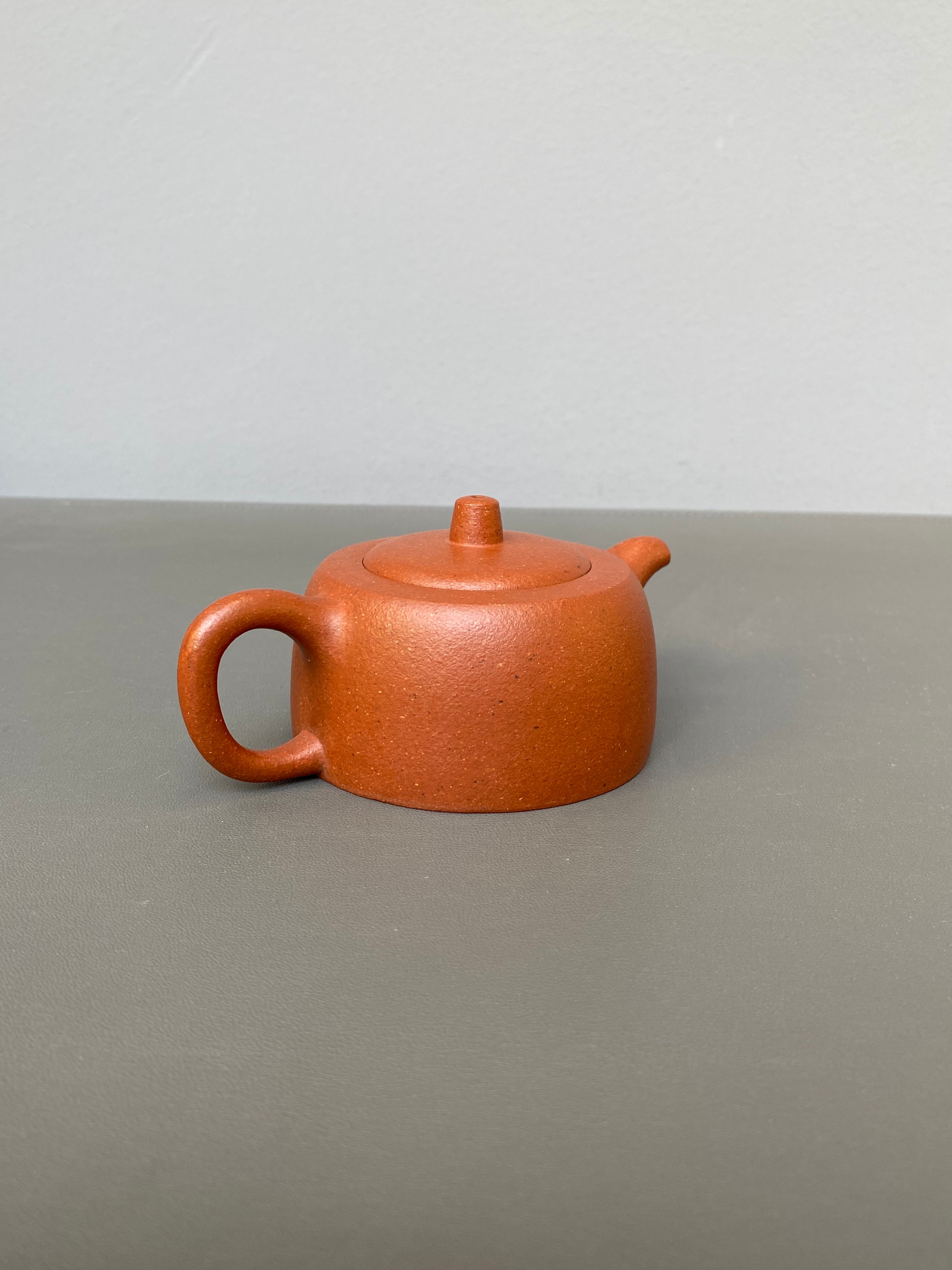 宜兴紫砂：原矿好工好料系列【井栏壶】珍藏精品佳作 原矿优质降坡泥·130cc ——紫砂艺术名家·刘艳