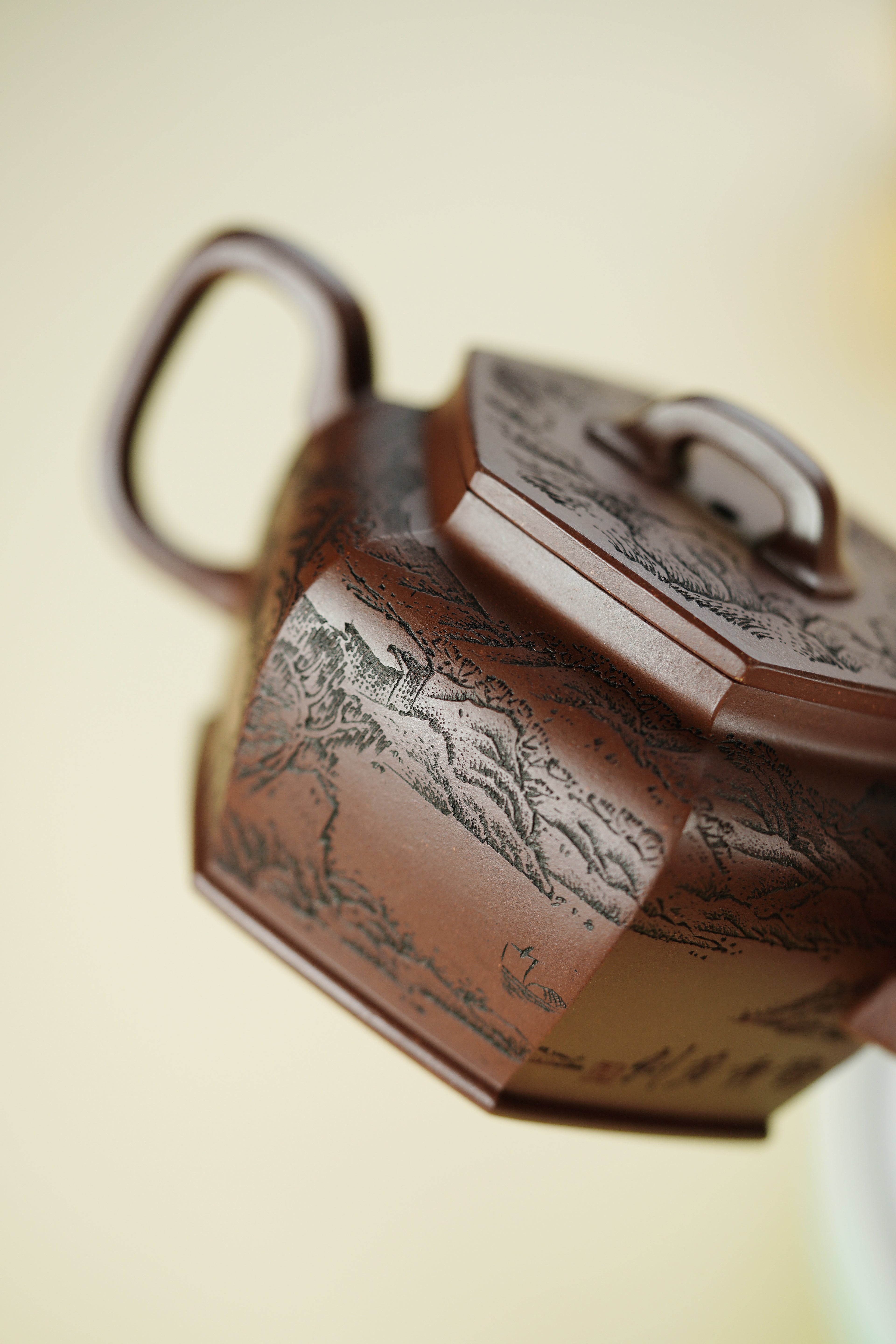 百年传承 紫砂世家｜大生壶第四代嫡传·范秀芳紫砂臻品《六平盖方宫灯》原矿优质降坡泥·260cc