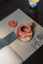 双宗师合璧·紫砂史巅峰&nbsp; 紫砂界天花板｜何光宏·邱玉林联袂创作孤品《小汉铎壶》——原矿优质底槽清·230cc