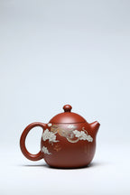 藏界稀缺 紫砂臻品&nbsp; 紫砂四小龙江建翔大师嫡传·杜益君巅峰佳作《龙蛋壶》——原矿优质底槽清老料·600cc