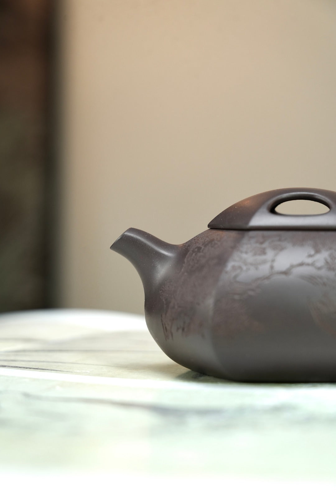 耿浩方器 礼藏双绝｜紫砂界80后方器巨匠巅峰臻品《六方牛盖壶》藏值无量 原矿优质老紫泥·260cc