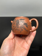 杨喜雨大师顶流臻品《巨轮珠壶》形神兼备·礼藏双宜·传世重器 原矿优质底槽清·180cc