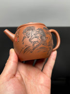 杨喜雨大师顶流臻品《巨轮珠壶》形神兼备·礼藏双宜·传世重器 原矿优质底槽清·180cc