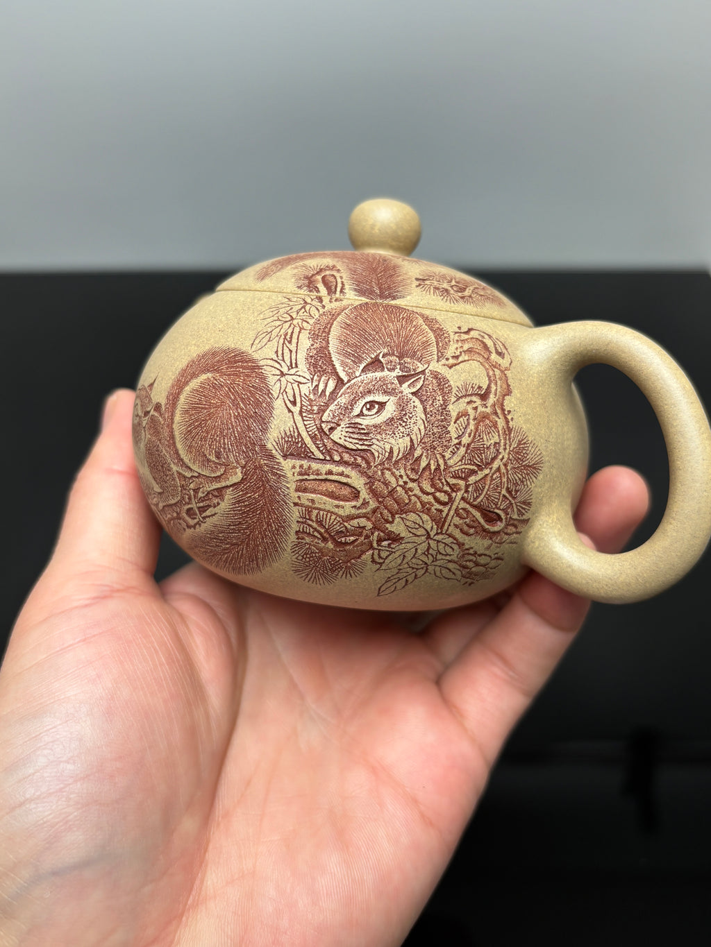 杨喜雨大师顶流臻品《西施壶》形神兼备·礼藏双宜·传世重器——原矿优质段泥·300cc