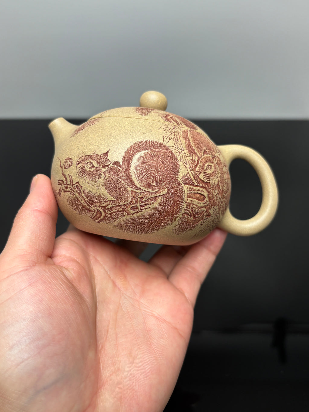 杨喜雨大师顶流臻品《西施壶》形神兼备·礼藏双宜·传世重器——原矿优质段泥·300cc