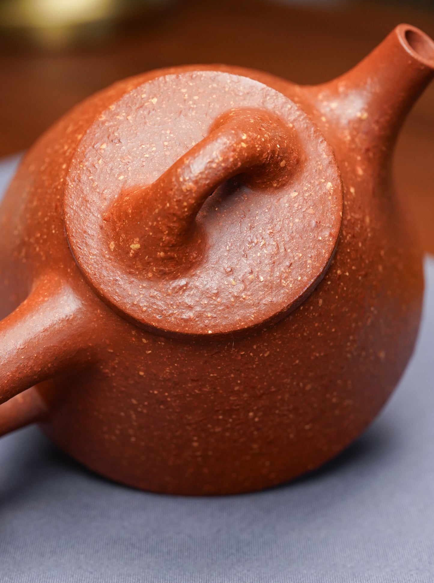 范泽锋高徒·邱爽紫砂潜力重器《霸王瓢》是您礼藏皆宜的高端艺术品👍  ——原矿优质降坡泥·230cc