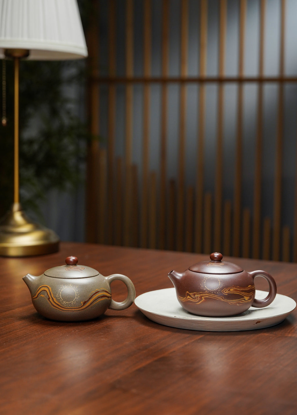 范泽锋高徒·邱爽紫砂潜力重器《流云西施壶》是您礼藏皆宜的高端艺术品👍  ——原矿优质蟹壳青段·200cc