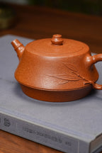 范泽锋高徒·邱爽紫砂潜力重器《柱础壶》是您礼藏皆宜的高端艺术品👍  ——原矿优质金降坡·270cc