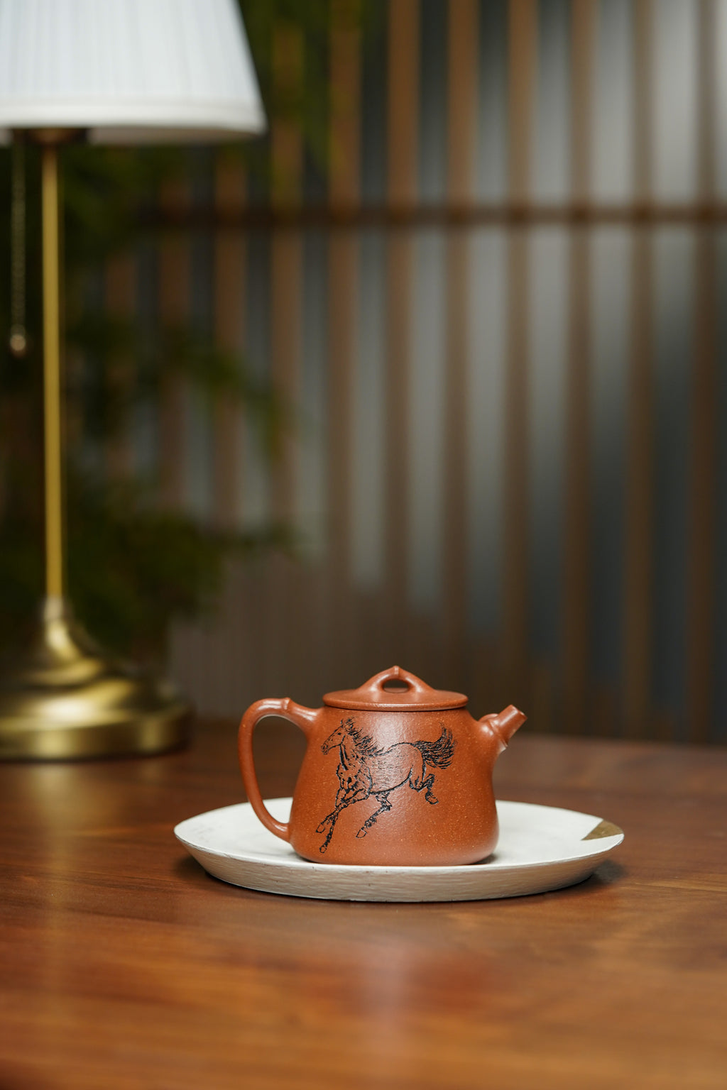 范泽锋高徒·邱爽紫砂潜力重器《竹节高石瓢》是您礼藏皆宜的高端艺术品👍  ——原矿优质金降坡·230cc