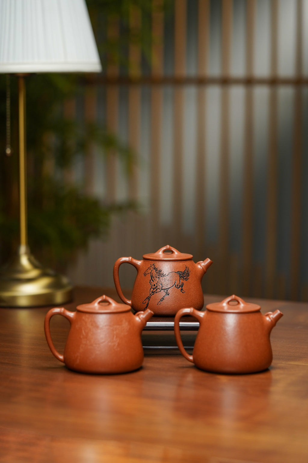 范泽锋高徒·邱爽紫砂潜力重器《竹节高石瓢》是您礼藏皆宜的高端艺术品👍  ——原矿优质金降坡·230cc