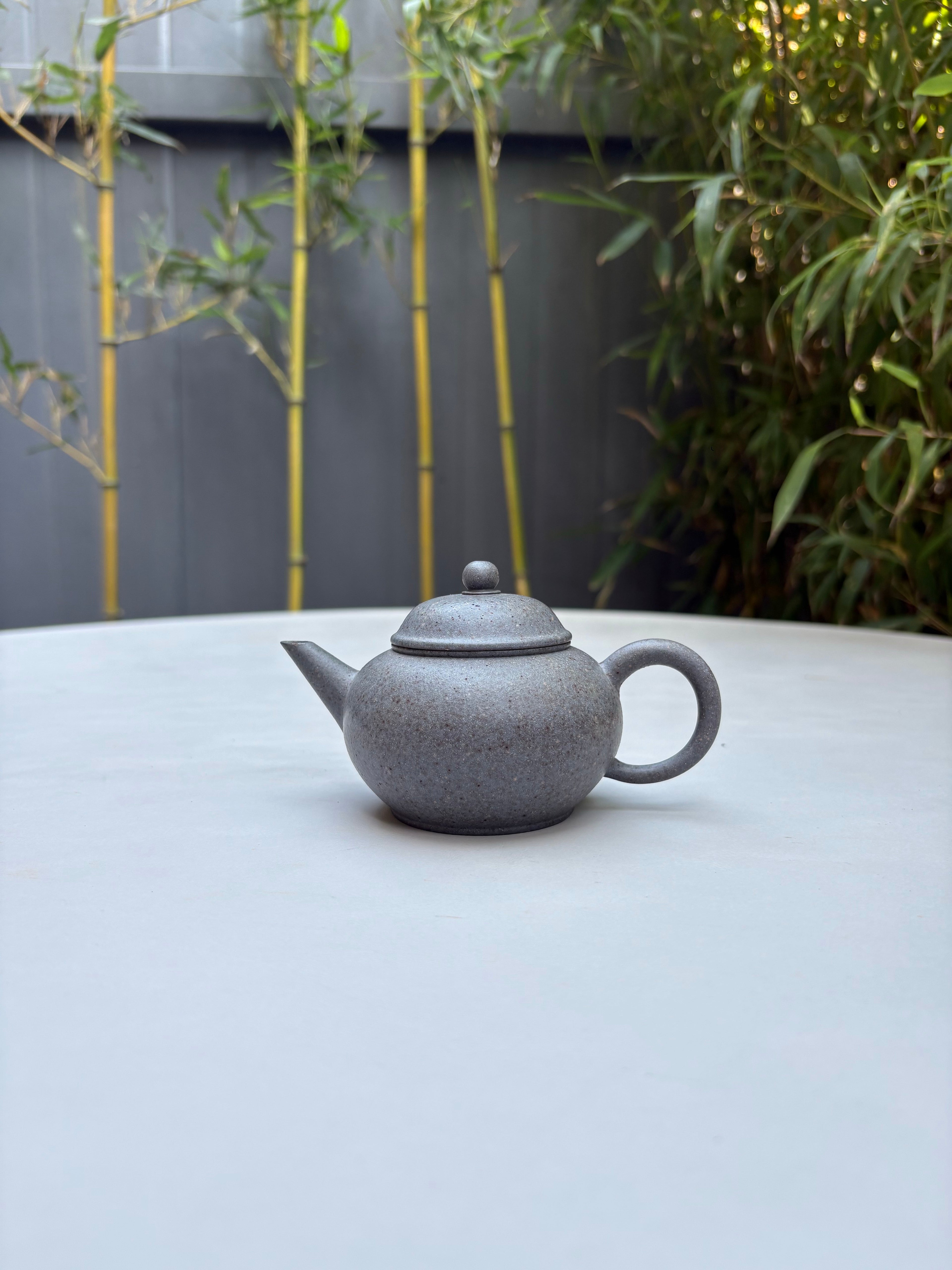 77克超薄胎，原矿深井高温天青泥《水平壶》收藏重器！ 150cc ——工艺美术师·潘老师