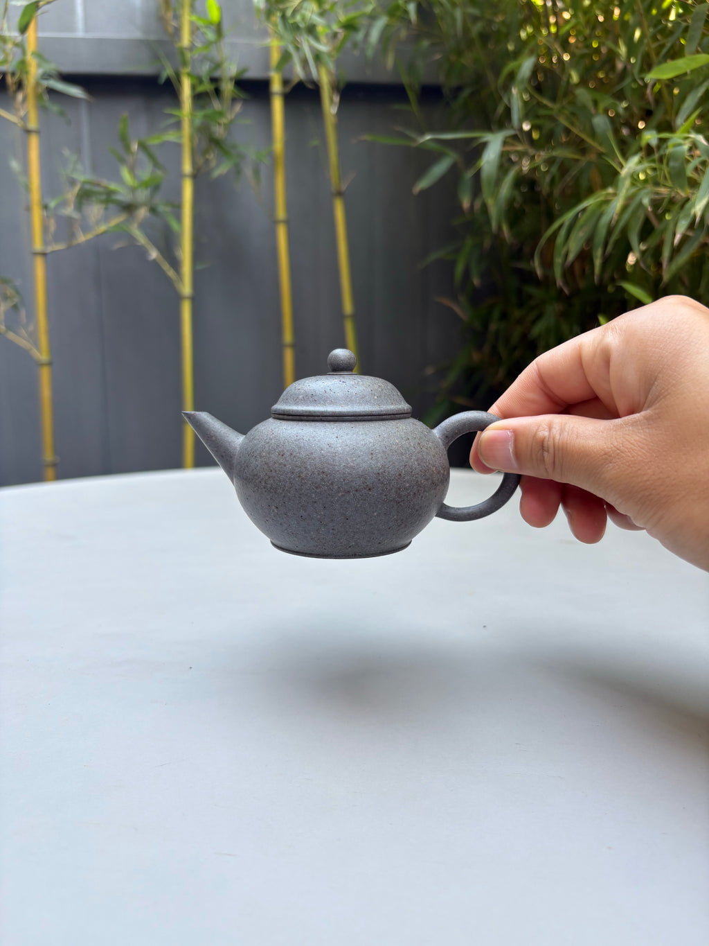 77克超薄胎，原矿深井高温天青泥《水平壶》收藏重器！ 150cc ——工艺美术师·潘老师