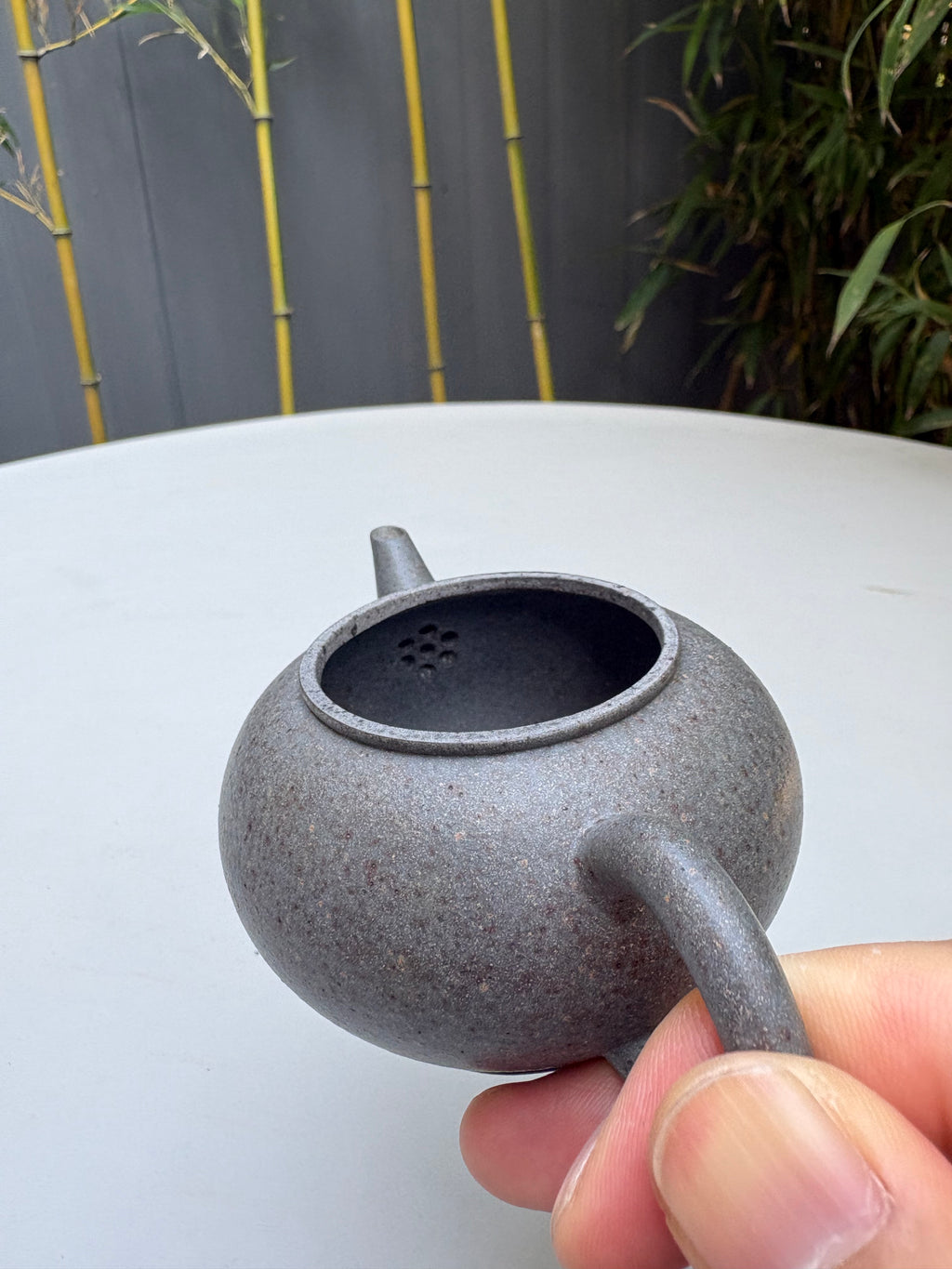 77克超薄胎，原矿深井高温天青泥《水平壶》收藏重器！ 150cc ——工艺美术师·潘老师
