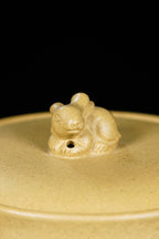 新品！原矿紫砂特色《玉兔呈祥》精品重器！ ——原矿优质黄金段170cc ——实力派艺人 路遥