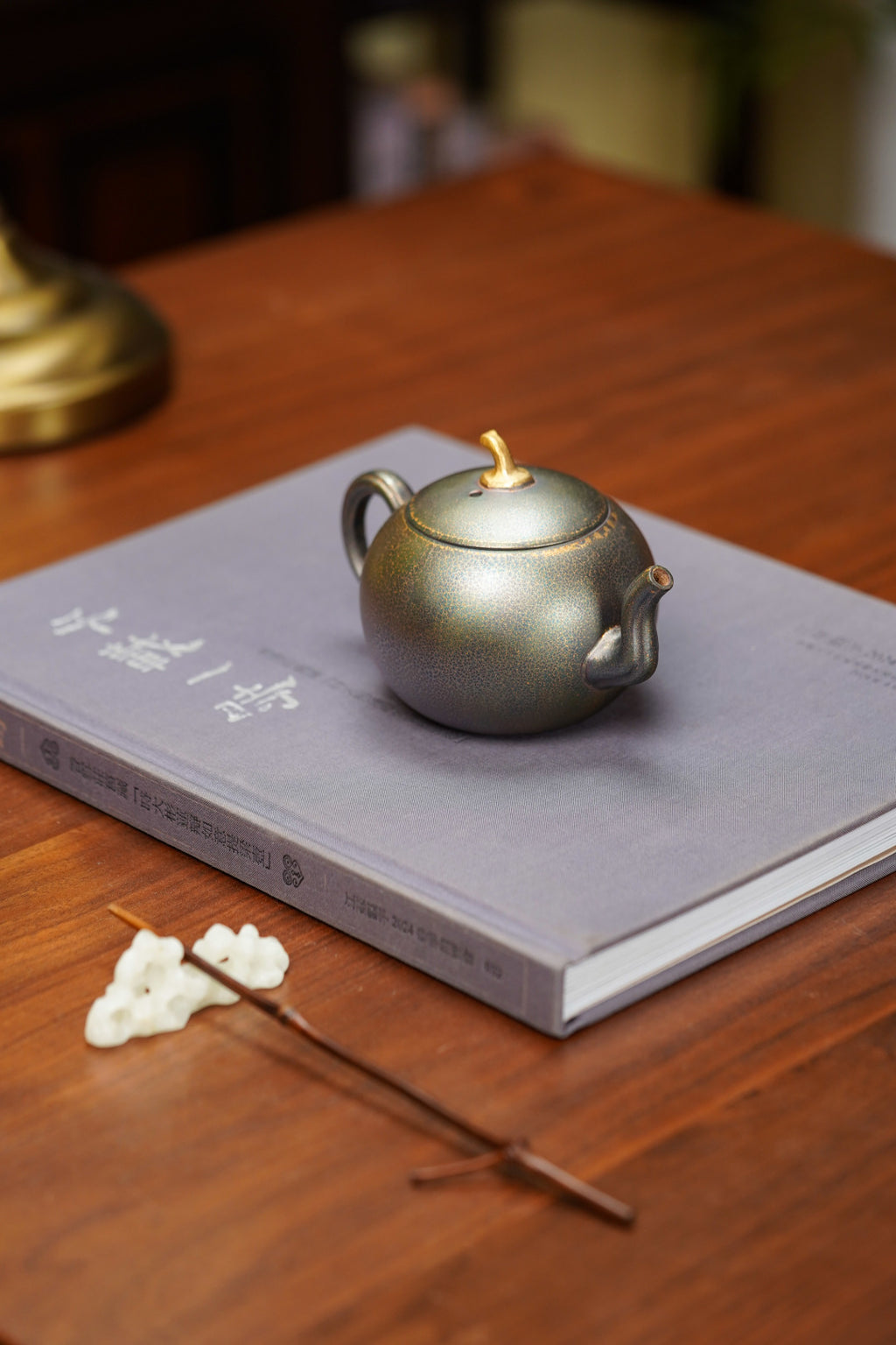 原创艺术重器【西瓜壶】礼藏双宜之选的高端艺术品！  ——原矿优质段泥·280cc（黄金贝壳烧）