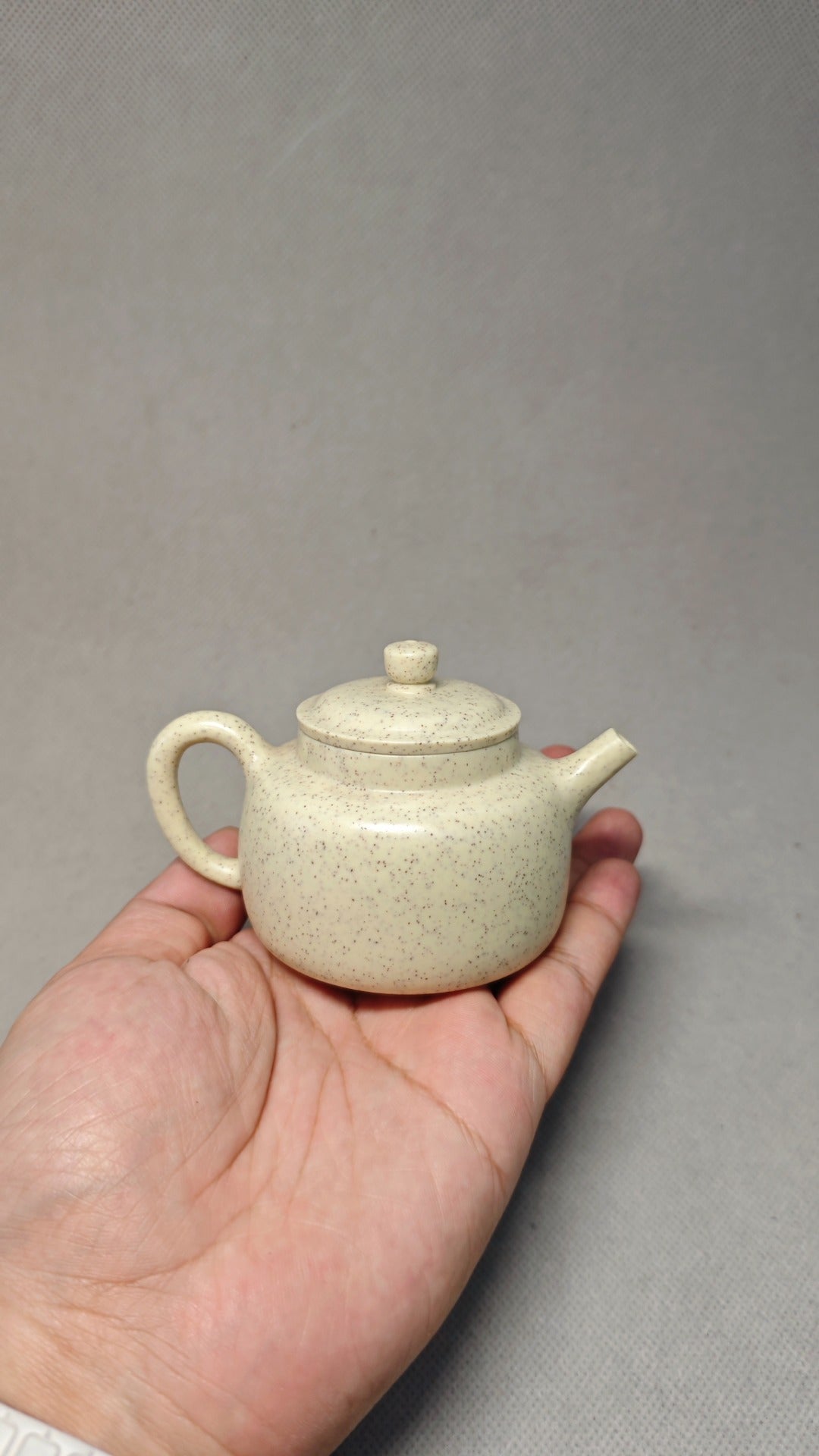 【德钟】 泥料：原矿羊脂白玉段 容量：120cc    孔数：7孔