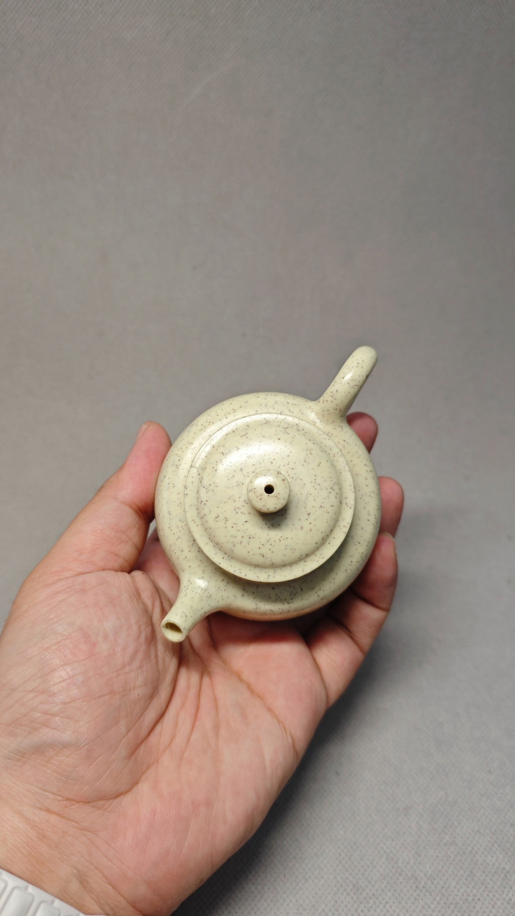 【德钟】 泥料：原矿羊脂白玉段 容量：120cc    孔数：7孔