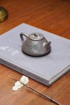 中国紫砂界当代梅王·朱炳浩(石陶）本工巅峰臻品《子冶石瓢》｜稀世臻藏·礼藏天花板重器！(可接高端定制)