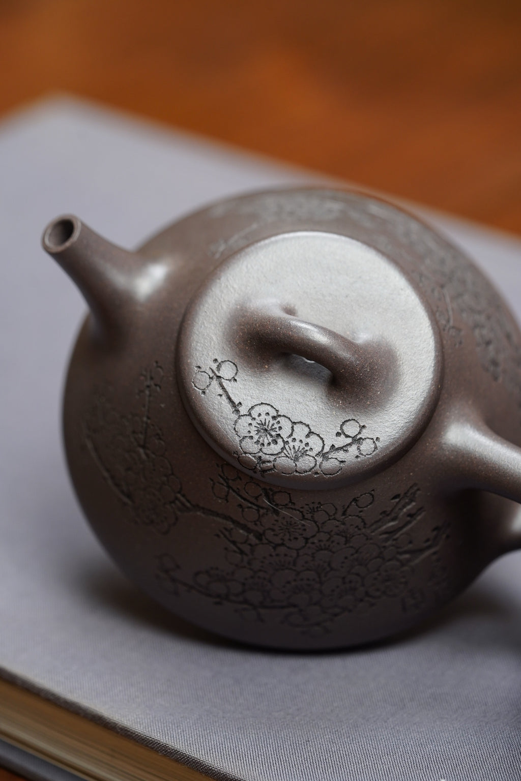 中国紫砂界当代梅王·朱炳浩(石陶）本工巅峰臻品《子冶石瓢》｜稀世臻藏·礼藏天花板重器！(可接高端定制)