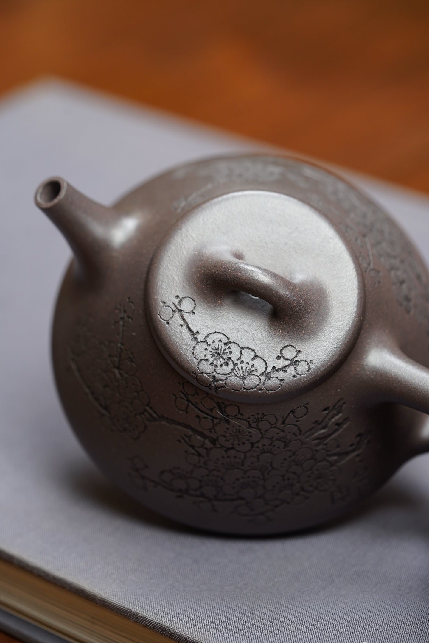 中国紫砂界当代梅王·朱炳浩(石陶）本工巅峰臻品《子冶石瓢》｜稀世臻藏·礼藏天花板重器！(可接高端定制)