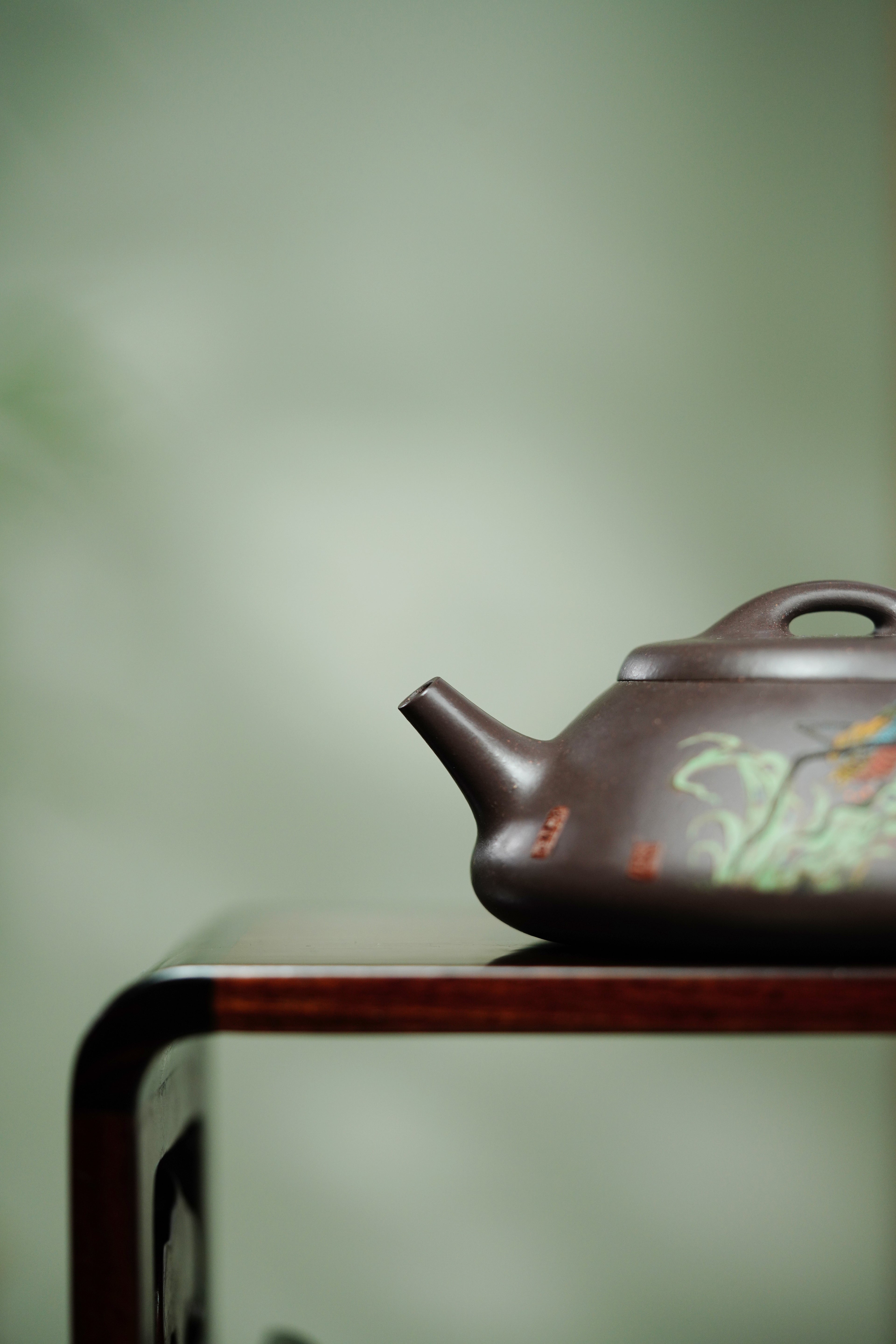 稀世罕见·紫砂臻品｜沈更轶制×彭金格绘 世间唯一巅峰孤品《纳瓢》典藏传世·高端礼赠·双绝重器