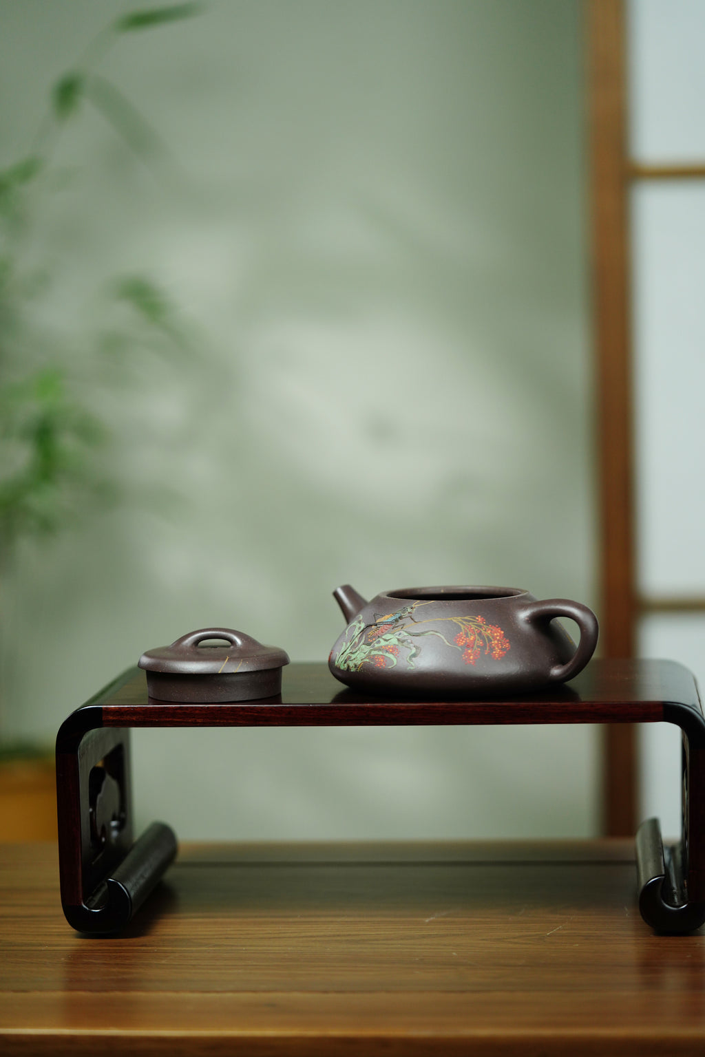 稀世罕见·紫砂臻品｜沈更轶制×彭金格绘 世间唯一巅峰孤品《纳瓢》典藏传世·高端礼赠·双绝重器