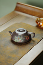 稀世罕见·紫砂臻品｜沈更轶制×彭金格绘 世间唯一巅峰孤品《纳瓢》典藏传世·高端礼赠·双绝重器