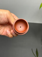 紫砂朱韵 礼藏臻品｜当代朱泥标杆人物｜非遗高层次艺术人才·徐伟强亲工《葫芦壶》高端礼藏重器！  原矿优质·朱泥·150cc