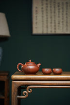 昌鸿紫砂 礼藏至尊｜双国大师李昌鸿臻品《喜鹊登枝套组》收藏送礼皆宜重器 原矿优质清水泥·520cc
