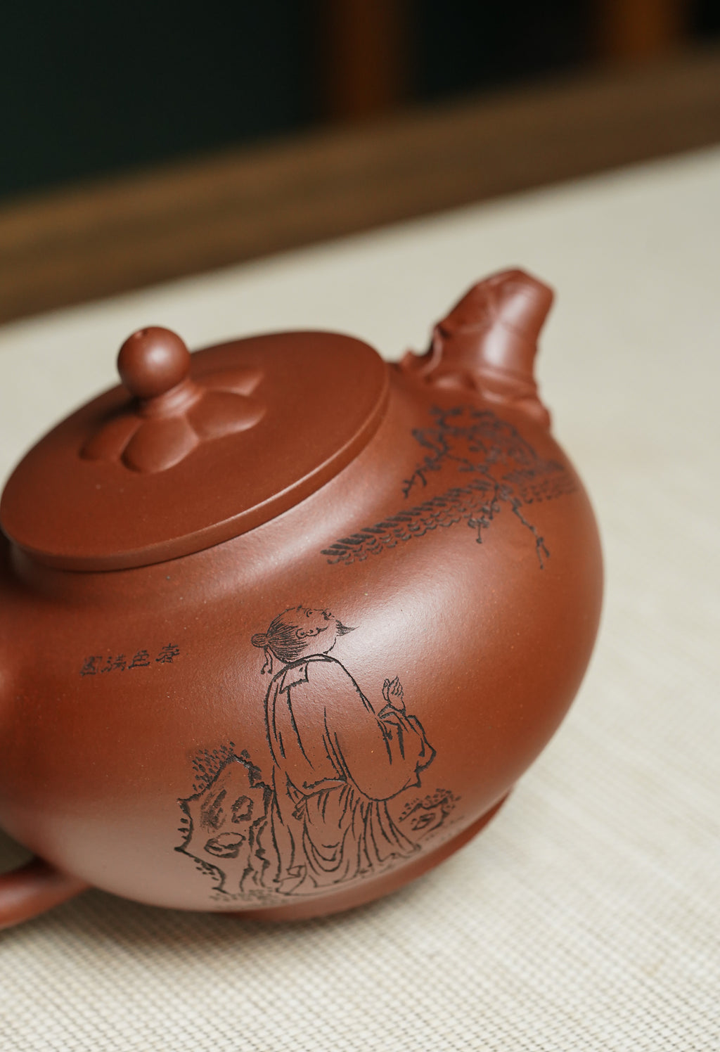 昌鸿紫砂 礼藏至尊｜双国大师李昌鸿臻品《喜鹊登枝套组》收藏送礼皆宜重器 原矿优质清水泥·520cc