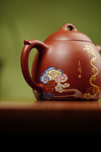 稀世龙威·双大师典藏｜紫砂界殿堂级传世孤品【秦权壶·龙威长存】——原矿优质底槽清·500cc 大器