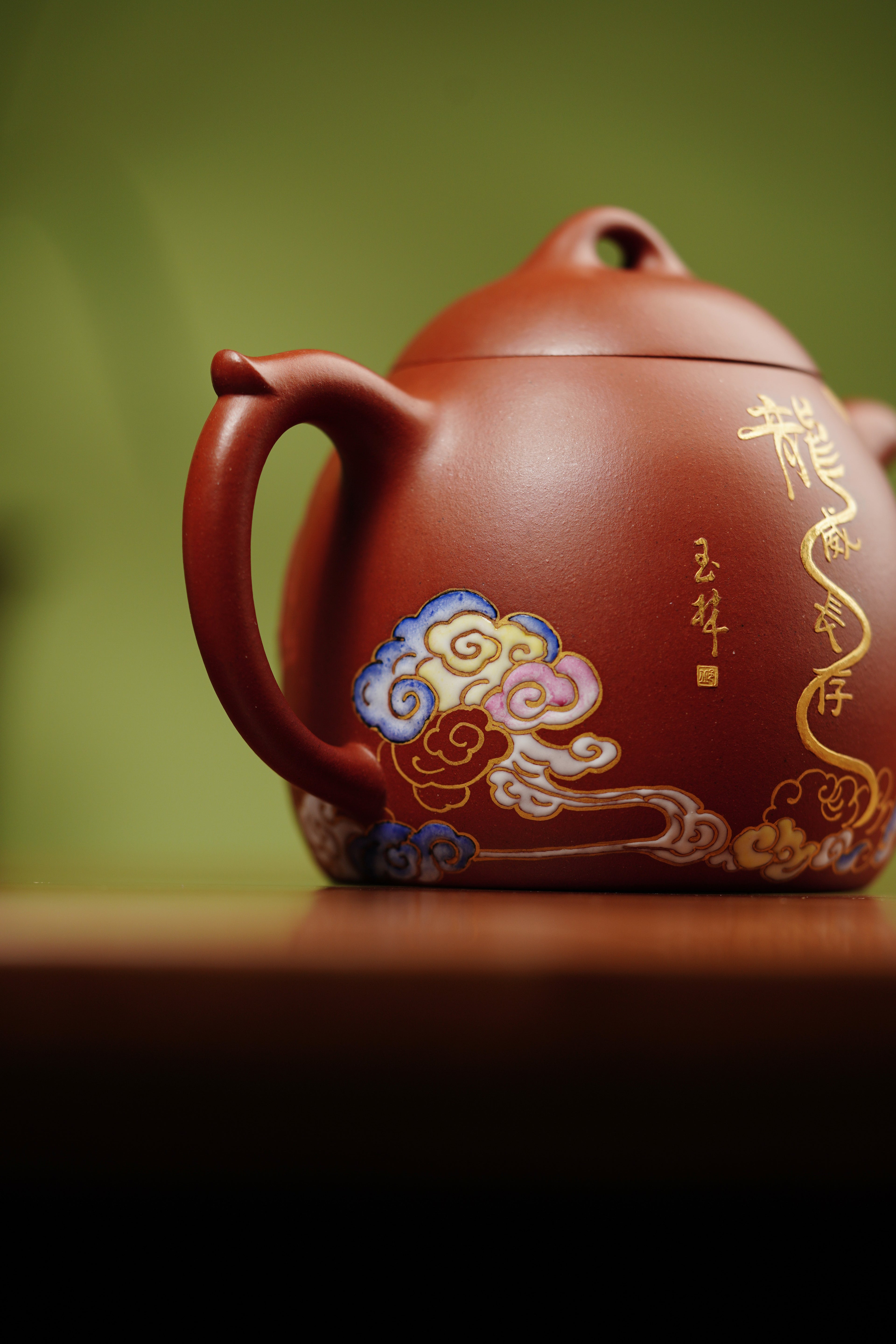 稀世龙威·双大师典藏｜紫砂界殿堂级传世孤品【秦权壶·龙威长存】——原矿优质底槽清·500cc 大器